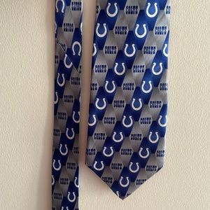 NFL Indianapolis Colts Silk Neck Tie (Officially Licensed)
